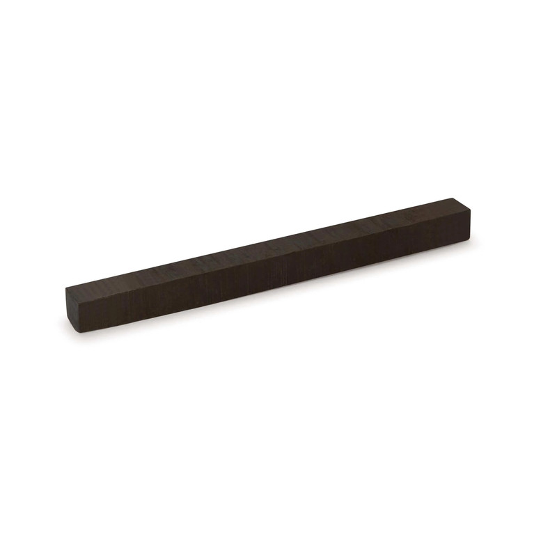 Macassar Ebony Wood Turning Stock - Thickness:1" - Width:1" - Length:12"